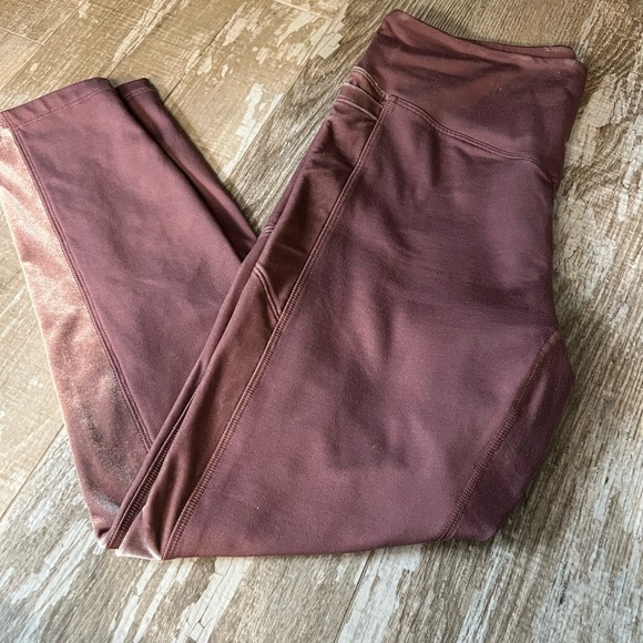 VSPINK 💗L/S Logo Campus Tee(M)Oatmeal & VSPINK💗Cozy Fleece Leggings(M)Cocoa-SET! - Picture 3 of 15